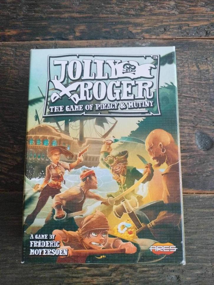 Jolly Roger: The Game of Piracy & Mutiny, Hobby en Vrije tijd, Gezelschapsspellen | Kaartspellen, Gebruikt, Drie of vier spelers
