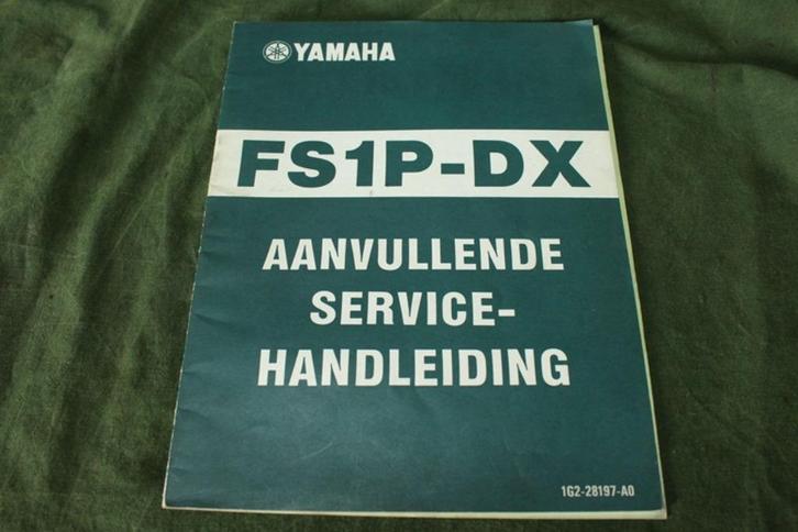 Yamaha FS1P - DX 1975 aanvullende service handleiding, Motoren, Handleidingen en Instructieboekjes, Yamaha, Ophalen of Verzenden