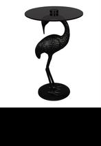 Dutchbone Kraanvogel bijzettafel ZWART NIEUW IN DOOS, Minder dan 55 cm, Rond, Nieuw, Ophalen of Verzenden