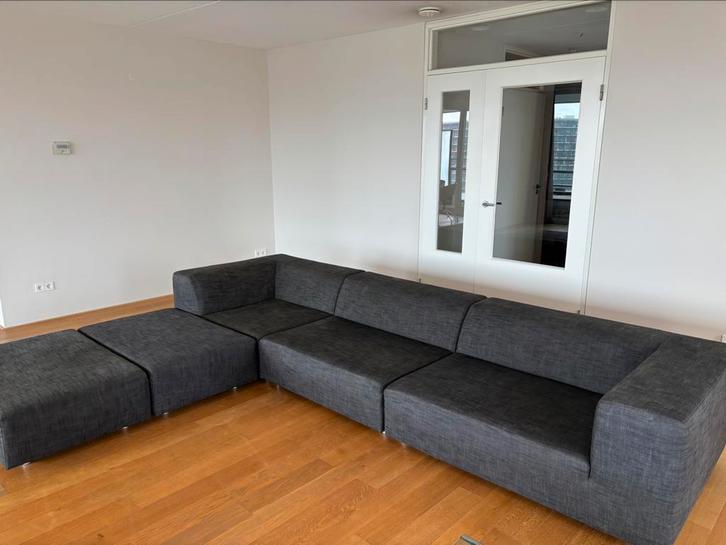 Loungebank Sur&Plus, Huis en Inrichting, Banken | Sofa's en Chaises Longues, Gebruikt, 300 cm of meer, 100 tot 125 cm, Stof, Ophalen of Verzenden