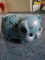 Varkens spaarpotten met bloemen, Verzamelen, Ophalen of Verzenden, Zo goed als nieuw, Steen, Aardewerk of Keramiek, Dier