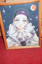 Geborduurd schilderij Poirot, Ophalen, Minder dan 50 cm, Gebruikt, Schilderij