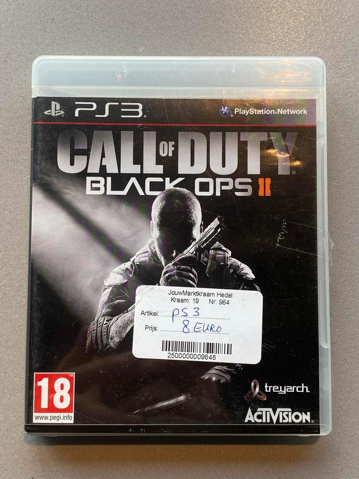 Call of Duty Black Ops II - PS3, Spelcomputers en Games, Games | Sony PlayStation 3, Gebruikt, Shooter, 1 speler, Vanaf 18 jaar