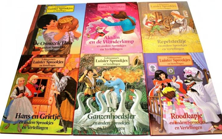 luister sprookjes ( zonder cassette bandjes ), Boeken, Sprookjes en Fabels, Gelezen, Ophalen of Verzenden