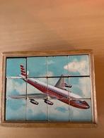 Vintage Houten Blokjes Puzzel - Vervoer Jaren 60, Ophalen of Verzenden