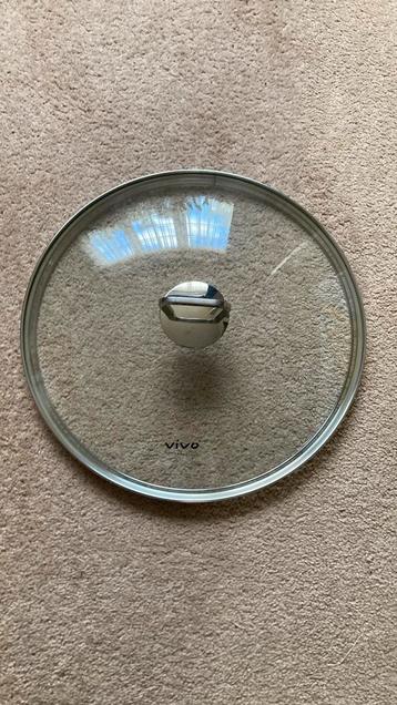Glazen Vivo deksel 32 cm zgan beschikbaar voor biedingen