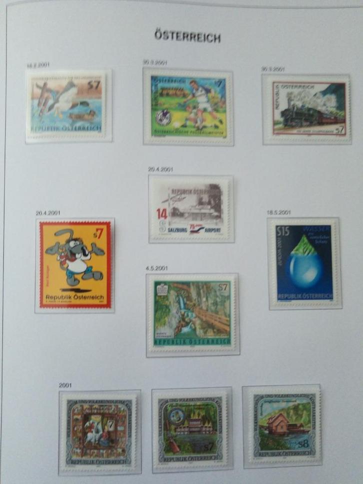 Jaargang postzegels Oostenrijk 2001 POSTFRIS, Postzegels en Munten, Postzegels | Europa | Oostenrijk, Postfris, Ophalen of Verzenden