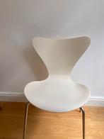 Fritz Hansen vlinderstoelen (2 stuks!), Gebruikt, Twee, Wit, Ophalen of Verzenden