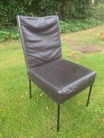Montis eetkamer stoel 4 stuks, Huis en Inrichting, Stoelen, Tijdloos design, Gebruikt, Overige kleuren, Leer
