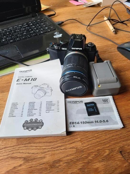 OLYMPUS E-M10 MET 14-150 LENS, Audio, Tv en Foto, Fotocamera's Digitaal, Gebruikt, Olympus, Ophalen of Verzenden