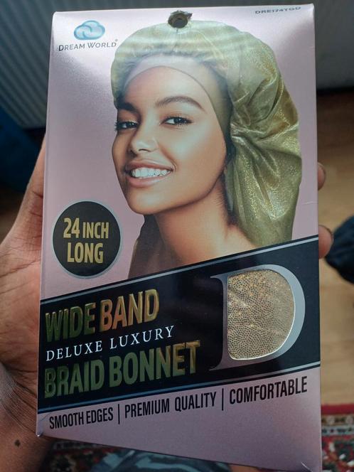 Dream World Braid Bonnet - Luxe Haar Bescherming, Kleding | Dames, Badmode en Zwemkleding, Nieuw, Overige typen, Overige kleuren