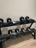 Polyurethaan Dumbbells met rek twv €800,-, Ophalen, Nieuw, Dumbbell