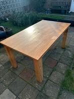 Hardhoute eettafel, Zo goed als nieuw, 150 tot 200 cm, Rechthoekig, 50 tot 100 cm