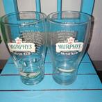 Murphy's Irish Red Bier glazen met spreuken 2 stuks, Verzamelen, Ophalen, Zo goed als nieuw, Glas of Glazen, Overige merken