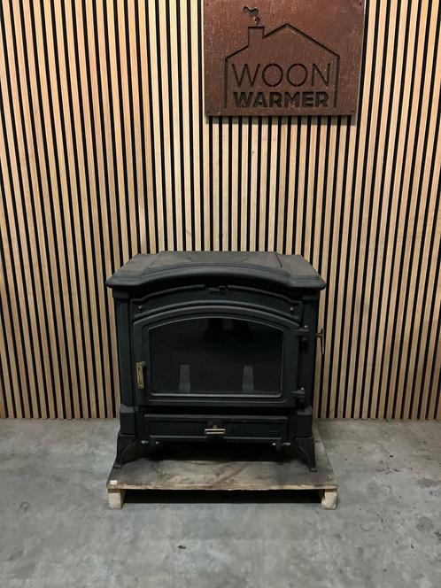 25070 Houtkachel Nestor martin 9kw, Huis en Inrichting, Kachels, Gebruikt, Vrijstaand, Houtkachel, Hout, Ophalen