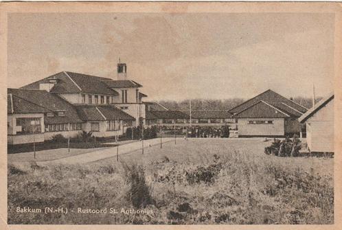 BAKKUM Rustoord St. Anthonius, Verzamelen, Ansichtkaarten | Nederland, Gelopen, Noord-Holland, 1940 tot 1960, Verzenden
