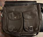 MYOMY ADUU MAL lederen schoudertas met laptopvak, Bruin, Zo goed als nieuw, Leer, Ophalen