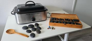 Hotstone massage set beschikbaar voor biedingen