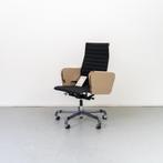 2x Vitra Eames EA 119 Zwart Hopsak - Chroom, Huis en Inrichting, Bureaustoelen, Niet ingevuld, Zwart, Niet ingevuld, Nieuw