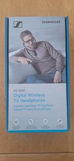 Sennheiser RS 5200 Draadloze TV Hoofdtelefoon., Sennheiser, Zo goed als nieuw, Draadloos, Op oor (supra aural)