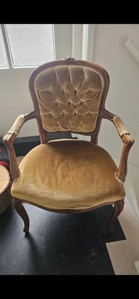 Leuke Queen Ann Stijl Stoel, Huis en Inrichting, Stoelen, Gebruikt, Eén, Ophalen