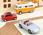Oldtimer set 3 pcs VW/FIAT/PORSCHE Jet-car 1:43 NOREV 8411, Verzenden, Nieuw, Auto, Norev