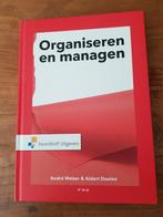 Organiseren & managen, Sociale wetenschap, Nieuw, Ophalen of Verzenden, Aldert Doelen; André Weber