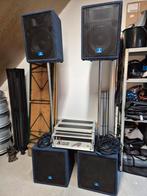 DJ Geluid set LEM speakers/DAP PRO versterker, Ophalen, Gebruikt, Audio