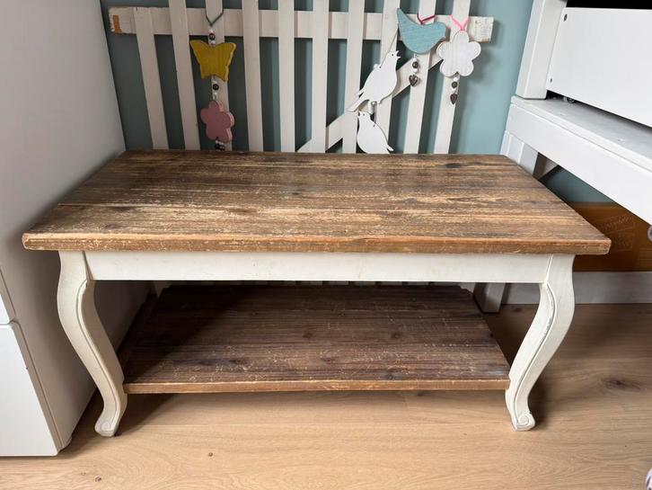 Houten salontafel | sidetable | tv-kastje, Huis en Inrichting, Tafels | Salontafels, Gebruikt, Minder dan 50 cm, 50 tot 100 cm