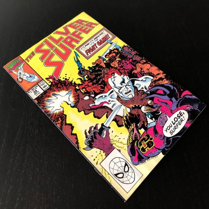 Silver Surfer Vol.3 #39 (1990) VF (8.0), Boeken, Strips | Comics, Zo goed als nieuw, Eén comic, Amerika, Ophalen of Verzenden