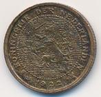 Nederland halve cent 1922 overslag 2 over 1 in prachtige, Postzegels en Munten, Munten | Nederland, Ophalen of Verzenden, Koningin Wilhelmina