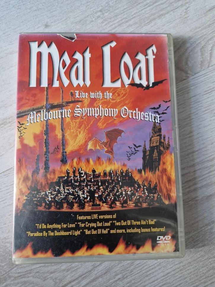 DVD Meat Loaf Live with the Melbourne Symphony Orchestra, Cd's en Dvd's, Dvd's | Muziek en Concerten, Gebruikt, Muziek en Concerten
