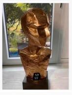 Korting Design beeld Man Body op voet, Polyresin, goudkleur, Antiek en Kunst, Ophalen of Verzenden