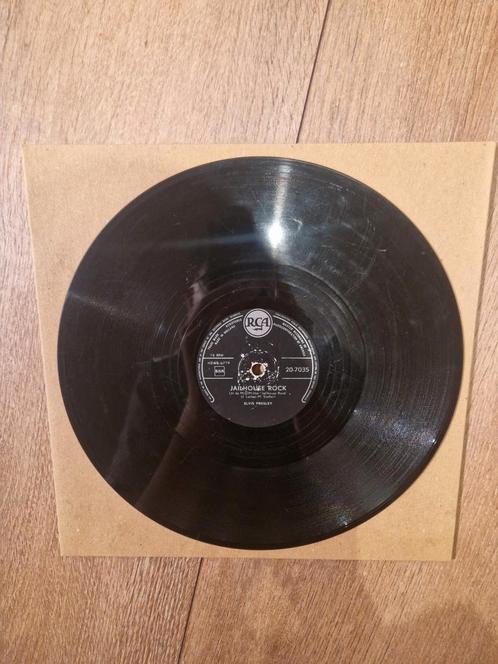 Jailhouse Rock Nederlandse persing 78rpm zeldzaam!, Cd's en Dvd's, Vinyl | Rock, Zo goed als nieuw, Overige formaten, Ophalen of Verzenden