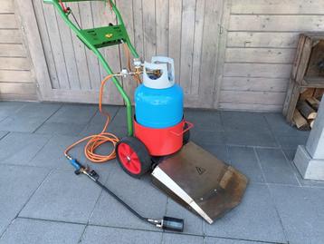 Onkruidbrander Hoaf Thermit 45 incl. handbrander en gasfles beschikbaar voor biedingen
