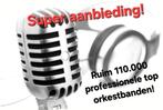 Professionele orkestbanden top kwaliteit ruim 110.000 titels, Muziek en Instrumenten, Microfoons, Ophalen of Verzenden