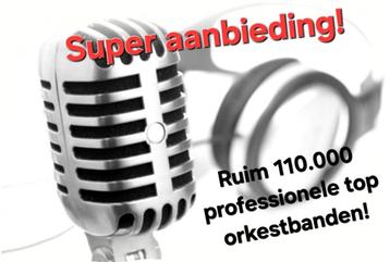 Professionele orkestbanden top kwaliteit ruim 110.000 titels beschikbaar voor biedingen