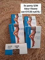 5 panty's S/M Visone, Nieuw, Ophalen of Verzenden, X, Panty