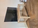 ZGAN Ikea Lack salontafel, eiken., Huis en Inrichting, Ophalen, 50 tot 100 cm, Zo goed als nieuw, Minder dan 50 cm