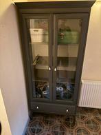 Vitrinekast 194x90x48, Ophalen, Zo goed als nieuw, 25 tot 50 cm