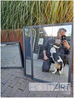 Spiegel met stalen lijst! Industrieel en iets aparts!, Minder dan 50 cm, Jeroen.leenders@gmail.com, Nieuw, Ophalen of Verzenden