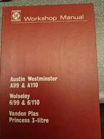 Workshop manual Austin, Wolseley, Van den plas, Auto diversen, Handleidingen en Instructieboekjes, Ophalen of Verzenden