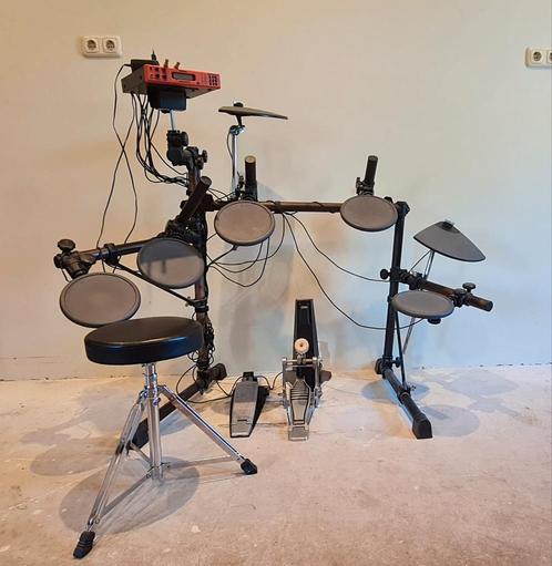 Yamaha DTxpress elektrisch drumstel compleet, Muziek en Instrumenten, Drumstellen en Slagwerk, Zo goed als nieuw, Yamaha, Ophalen of Verzenden