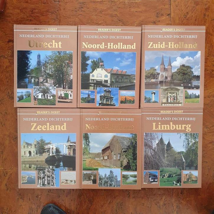 16 boeken nederland dichterbij, Boeken, Geschiedenis | Stad en Regio, Zo goed als nieuw, 20e eeuw of later, Ophalen of Verzenden
