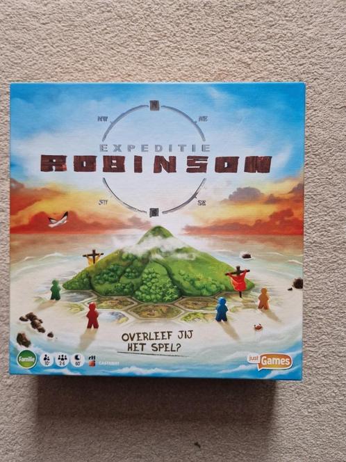 Expeditie Robinson, Hobby en Vrije tijd, Gezelschapsspellen | Bordspellen, Zo goed als nieuw, Een of twee spelers, Drie of vier spelers