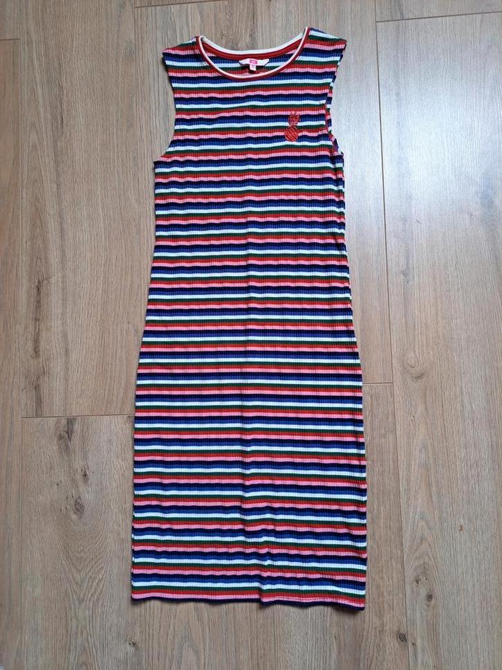 mooie jurk WeFashion, 146/152, paar keer gedragen, Kinderen en Baby's, Kinderkleding | Maat 146, Zo goed als nieuw, Meisje, Jurk of Rok