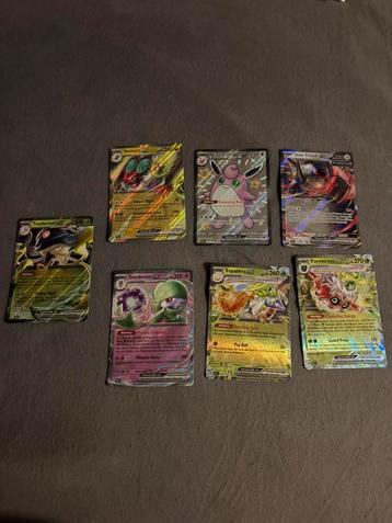 7 EX kaarten in goeie staat Pokemon beschikbaar voor biedingen