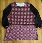 Ulla Popken shirt maat 46 / 48, Zwart, Ulla Popken, Zo goed als nieuw, Shirt of Top