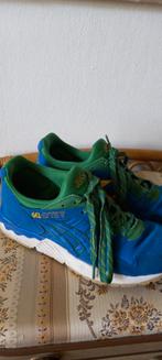 Assics gel lite 4 blauw groen geel, Ophalen of Verzenden, Zo goed als nieuw, Overige typen, Overige merken