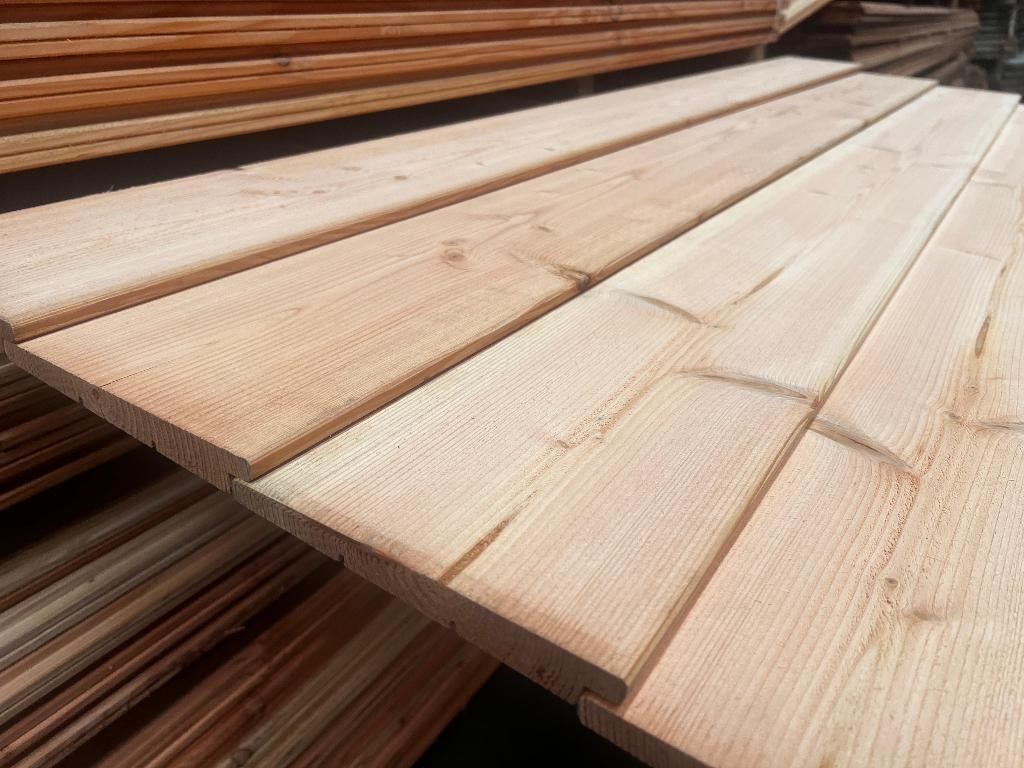 Opruiming!! Douglas Zweeds Rabat A-kwaliteit – op=op, Tuin en Terras, Palen, Balken en Planken, Nieuw, Planken, 250 cm of meer